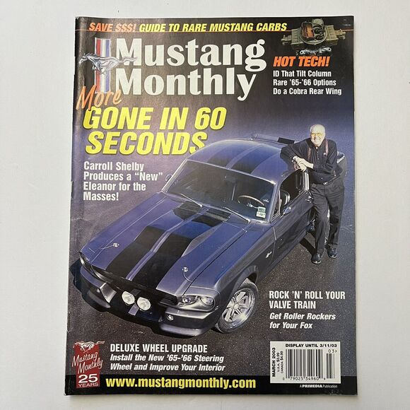 Vintage Mustang Monthly Magazines Set of 4 Dec 1999 Jan and Mar 2003 Feb 2005 - Picture 5 of 13